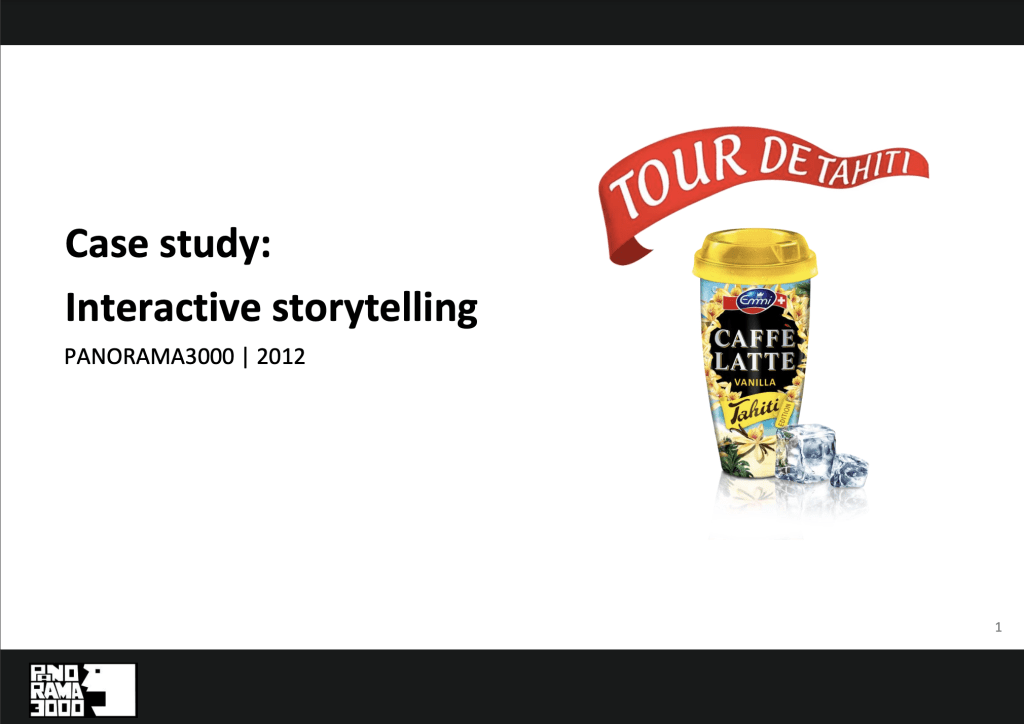 Case Study Interactive Storytelling