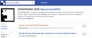 PANORAMA3000 empfohlene Links auf Delicious