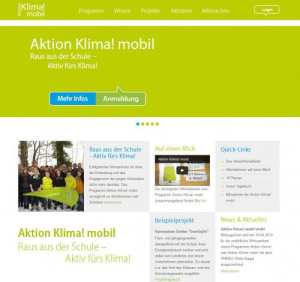 Aktion Klima! mobil Website